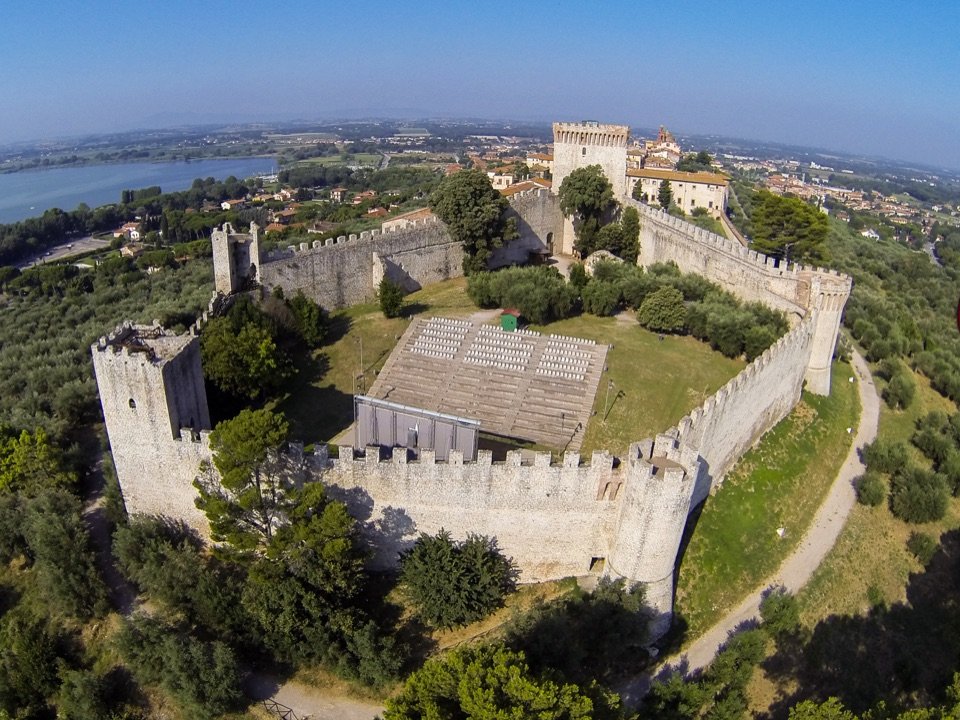 La Rocca del Leone vista dall’alto