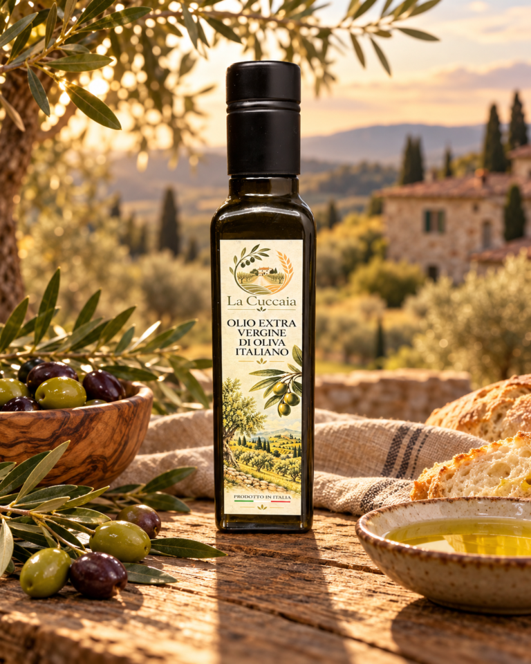 Olio Extra Vergine di Oliva Italiano – 250 ml | La Cuccaia